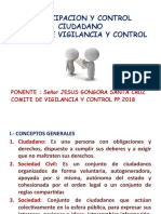 Participación y Control Ciudadano - Comité de Vigilancia y Control