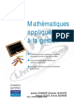 Mathematiques Appliquees A La Gestion