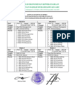 Jadwal Kunjungan