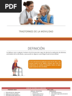 Trastornos de La Movilidad