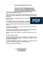 DECLARAÇÃO E RESPONSABILIDADE TÉCNICA ANTIGA (Flavio Silva)