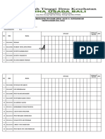 Daftar Hadir Kuliah DI-A