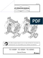 Pump Operation Manual: Series Pumps