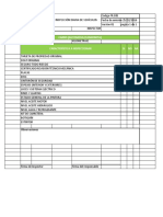 FR.35 Formato Inspección Diaria de Vehículos