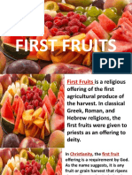 First Fruit 2022 Declaration of Blessing With You