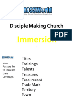 Discipleship Thru Relationships