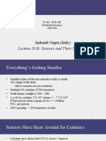 Lecture 26 B: Sensors and Their Networks: Indranil Gupta (Indy)