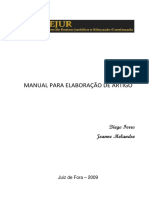 Instituto Mineiro de Ensino -Manual Para Elaboracao de Artigo-1
