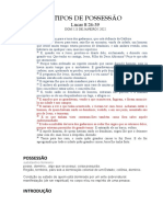 3 TIPOS DE POSSESSÃO: DEMONÍACA, TEMOR E AMOR