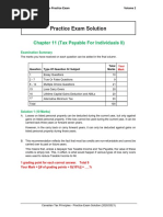 Practice Exam SOLUTIONS - Vol 2 (2020)