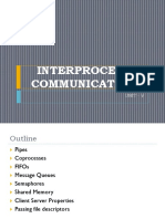 Interprocess Communication: Unit - V