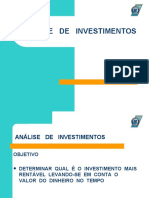 Analise de Investimento