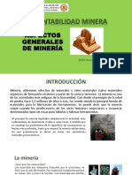 Contabilidad Minera: Aspectos Generales de Minería