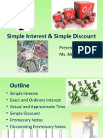 BUSANA1 Chapter 1 Simple Interest Simple Discount