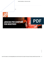 The Home Depot México - Confirmación de La Orden