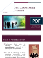 Performance Management and Improvement: Resource Person: Dr. Samia Jamshed Associate Professor
