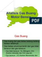 Analisis Gas Buang Motor Bensin