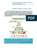 Dieta Ketogenica Meniu Zilnic PDF