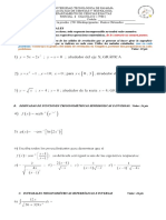 Parcial 1 Calcul II - Verano 2022