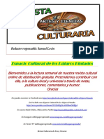 Revista Culturaria Sexta Edición