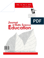 Journal of Baltic Science Education, Vol. 12, No. 2, 2013
