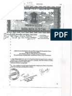 Jagan Reddy's Election Affidavit For The Year 2011