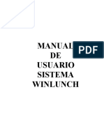 Manual de Usuario Winlunch RRHH