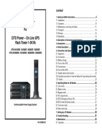 CPO N 1 3KR Rack Tower User Manual