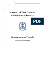 Report of Task Force On Elimination of Poverty