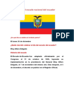 Dia Del Escudo Nacional Del Ecuador