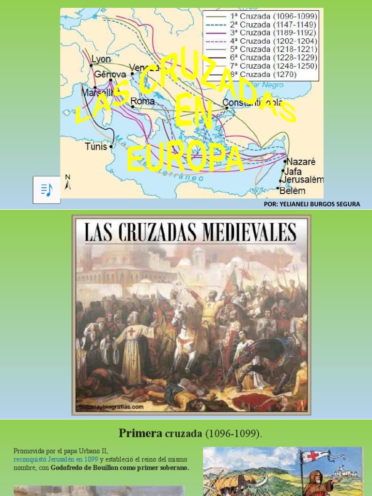 Resumen de las Cruzadas en la Edad Media | PDF | Historia