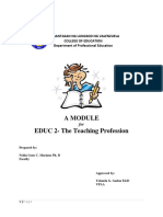 Module Teaching Profession