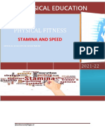 Physical Education Guide on Stamina and Speed Training