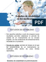 Estudios de Estabilidad en Los Medicamentos