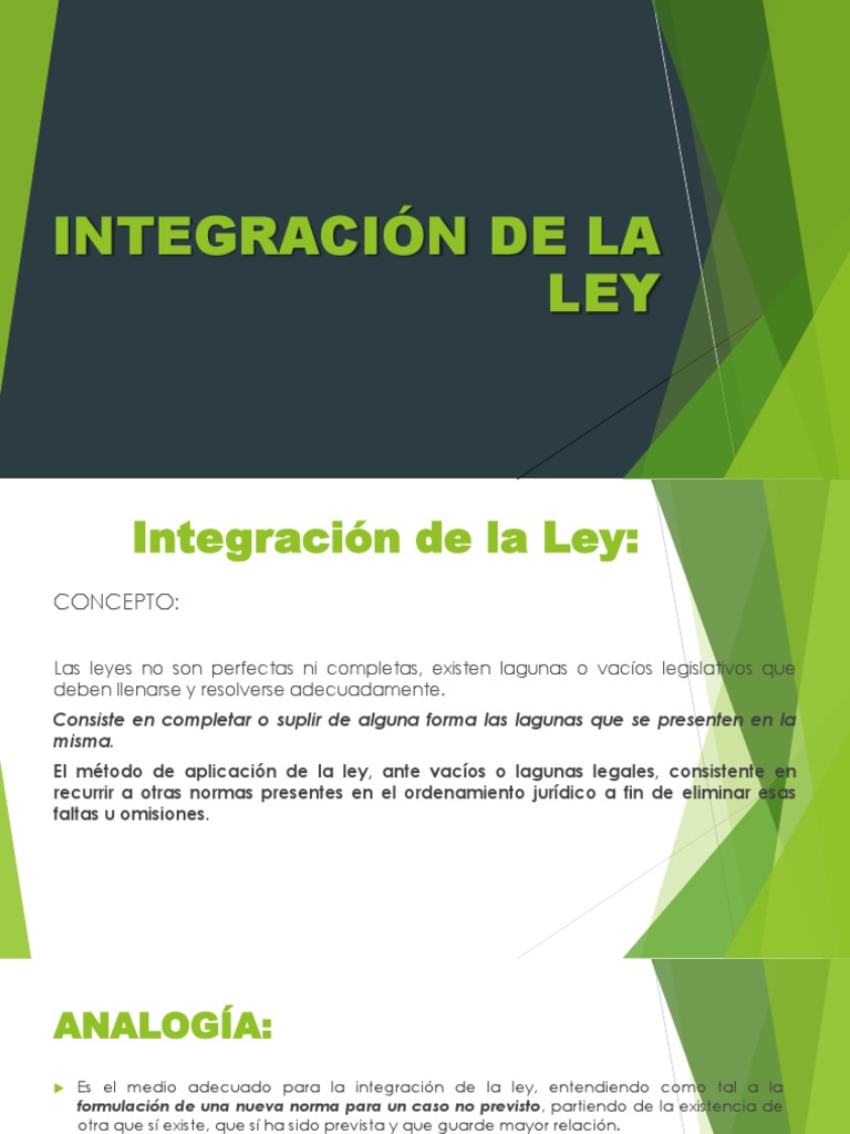 Integración de la Ley en Guatemala | PDF | Ley procesal | Crimen y ...