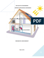 Applications of Solar Energy