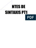 APUNTES DE SINTAXIS (COMPLEMENTOS)