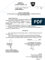 Proiect de hotărâre privind aprobarea procesului – verbal al şedinţei ordinare a Consiliului Judeţean Iaşi din data de 22 decembrie 2021