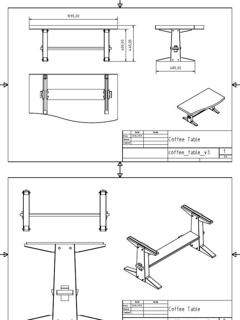 Coffee Table Plans | PDF