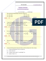 Answer: (A) : Eneral Ptitude Q. 1-Q.5 Carry One Mark Each