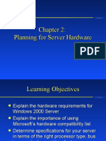 Planning For Server Hardware