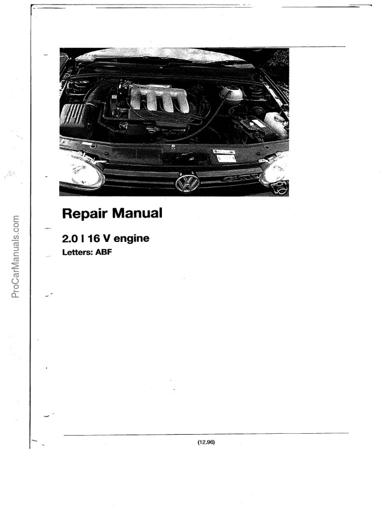 Is Your Vw Ready Shocking Vw 20 16V Abf Engine Specs You Need To Know - gtou322