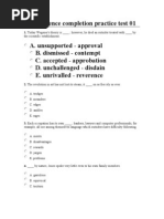 Download SAT Sentence Completion Practice by Eureka Tutorial SN55517111 doc pdf