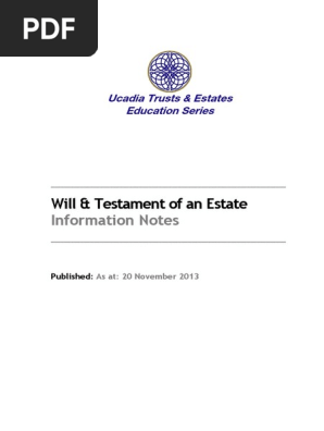 UCADIA-Will-and-Testament
