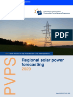 IEA PVPS T16 Regional Forecast