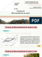 Clase 11 - Técnicas de Biorremediación de Suelos