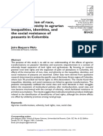 The Intersection of Race, Class, and Ethnicity in Agrarian Inequalities, Identities, and The Social Resistance of Peasants in Colombia