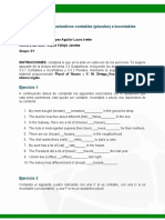 Ejercicios 2 - Sustantivos Contables (Plurales) e Incontables (1) - LÓPEZLaura