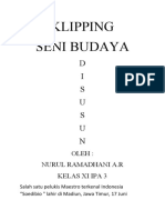 Klipping Seni Budaya