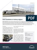 Roof Installation of Railway Engines: OCTOBER 2013